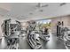 Fitness center with treadmills, ellipticals, and weights at 8312 Via Rosa, Orlando, FL 32836