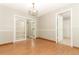 Dining room featuring hardwood floors and French doors at 102 Carriage Hill Dr, Casselberry, FL 32707