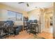 Home office with two workstations and ample desk space at 1098 Soria Ave, Orlando, FL 32807