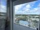 Balcony with scenic city views and outdoor seating area at 13427 Blue Heron Beach Dr # 1001, Orlando, FL 32821