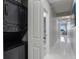 Convenient laundry closet with stackable washer/dryer at 13427 Blue Heron Beach Dr # 1001, Orlando, FL 32821