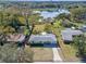 Aerial view showing the house and large lot at 3710 Sutton Dr, Orlando, FL 32810