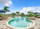 Stunning freeform pool and spa perfect for relaxation at 395 Muirfield Loop, Reunion, FL 34747