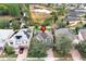 Aerial view of house location, next to a pond at 528 Legacy Park Dr, Casselberry, FL 32707