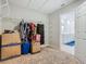 Spacious walk-in closet with shelving at 5381 Maddie Dr, Haines City, FL 33844