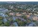 Wide aerial view of the community and surrounding area at 605 Youngstown Pkwy # 32, Altamonte Springs, FL 32714