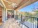 Private balcony overlooking the community at 910 Lotus Vista Dr # 201, Altamonte Springs, FL 32714