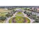 Aerial view of golf course clubhouse at 13567 Abberwick Dr, Orlando, FL 32832