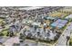 Community amenity featuring pool, tennis courts, and parking at 13567 Abberwick Dr, Orlando, FL 32832