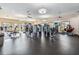 Fitness center with various weight machines and cardio equipment at 13567 Abberwick Dr, Orlando, FL 32832