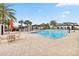 Resort-style pool with a separate play area for  at 13567 Abberwick Dr, Orlando, FL 32832