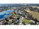 House close to lake and other homes at 250 Bayou Bend Rd, Groveland, FL 34736
