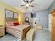 Main bedroom with ensuite bathroom and lots of natural light at 250 Bayou Bend Rd, Groveland, FL 34736