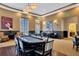 Well-equipped game room with poker table and comfortable seating at 250 Bayou Bend Rd, Groveland, FL 34736