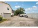 Long driveway with ample parking and space for watercraft at 5032 River Lake Rd, Winter Haven, FL 33884
