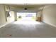 Empty two-car garage with opener at 6554 Rover Way, St Cloud, FL 34771