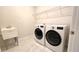 Laundry room with LG washer and dryer at 6554 Rover Way, St Cloud, FL 34771