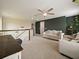 Spacious loft area overlooking the main floor at 7043 Oxbow Rd, Minneola, FL 34715
