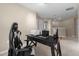Home office with a desk, chair, and printer at 8060 Bowery Dr, Winter Garden, FL 34787