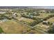 Aerial view showing a house, its lot, and surrounding properties at 851 Marllo Rd, Kissimmee, FL 34744