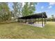 Covered storage area for equipment or vehicles at 851 Marllo Rd, Kissimmee, FL 34744