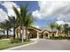 Community center entrance with landscaping at 8956 California Palm Rd, Kissimmee, FL 34747