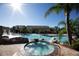 Hot tub near the community pool and clubhouse at 8956 California Palm Rd, Kissimmee, FL 34747