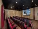 Community theater room with large screen at 8956 California Palm Rd, Kissimmee, FL 34747