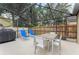 Outdoor patio area with grill and seating at 9549 Southern Garden Cir, Altamonte Springs, FL 32714