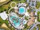 Large community pool and surrounding amenities at 1445 Olympic Club Blvd, Champions Gate, FL 33896