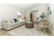Light and airy living room with hardwood floors and neutral decor at 1710 Aster Dr, Winter Park, FL 32792