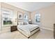 Spacious bedroom with a king-size bed and two nightstands at 2634 Sunrise Shores Dr, Kissimmee, FL 34747