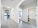 Hallway with views into other rooms, including a bathroom at 2649 Howland Blvd, Deltona, FL 32738