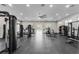 Spacious gym with a variety of modern fitness equipment at 3238 Arch Ave, Ormond Beach, FL 32174