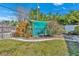 Beautiful backyard featuring lush greenery and landscaping at 4437 Elaine Pl, Orlando, FL 32812