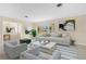 Cozy living room with large windows and an open layout at 4437 Elaine Pl, Orlando, FL 32812