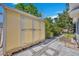 Large storage shed in the backyard provides extra space at 4437 Elaine Pl, Orlando, FL 32812