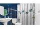 Bathroom with shower/tub combo, and a white sink at 728 Longford Loop, Apopka, FL 32703