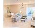 Comfortable living room featuring light gray sofa and coffee table at 10876 Waterwood Aly, Orlando, FL 32829