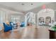 Elegant lobby with hardwood floors and comfortable seating areas at 1402 Lisbon Ct, Davenport, FL 33896