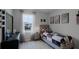 Baseball themed bedroom with twin bed and dresser at 1672 Hummingbird Rd, Winter Haven, FL 33884