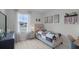 Baseball themed bedroom with twin bed and dresser at 1680 Hummingbird Rd, Winter Haven, FL 33884