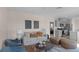 Open concept living area with kitchen and island at 1680 Hummingbird Rd, Winter Haven, FL 33884