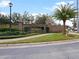 Park Maitland community entrance with brick pillars and signage at 2250 Park Maitland Ct, Maitland, FL 32751