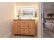 Spa-like bathroom with lighted vanity mirror and modern fixtures at 2932 Carriage Dr, Daytona Beach, FL 32119