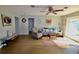 Living room with hardwood floors and a view at 326 Benton St, Orlando, FL 32839