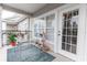 Private balcony with glass door access, great for relaxing and enjoying the outdoors at 3583 Conroy Rd # 1135, Orlando, FL 32839
