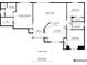 Detailed floor plan showcasing a spacious layout with two bedrooms, two bathrooms, and a large living room at 4572 Woodcove Dr, Port Orange, FL 32127