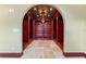 Spacious closet with custom wood shelving and arched detailing, perfect for organizing wardrobe and accessories at 4914 Gran Lac Ave, Belle Isle, FL 32812