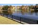 Lakefront community with fountain and walking paths at 6149 Metrowest Blvd # 106, Orlando, FL 32835